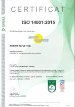 Certificat Iso 14001 - 1