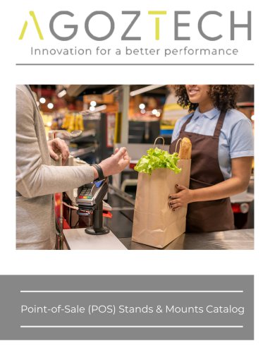 AgozTech POS Stands & Mounts Catalog