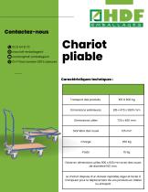 Chariot pliable - 1