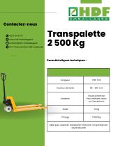 Transpalette 2 500 Kg - 1