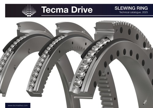 New Slewing Ring Catalogue 2025