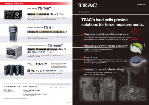 Load cells & Indicators