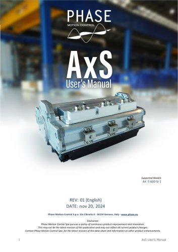 Axs EV Ruggedized Servo Drive