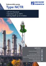 Submersible pump Type NCTR