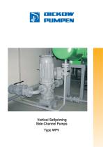 Vertical Selfpriming Side-Channel Pumps Type WPV