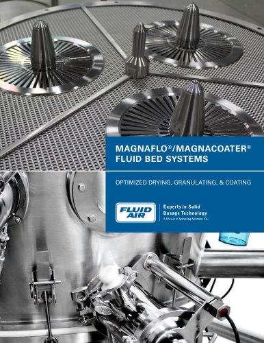 MAGNAFLO®/MAGNACOATER® FLUID BED SYSTEMS