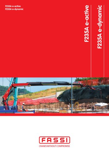 F235A e-dynamic Fassi loader crane