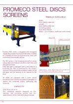 PROMECO STEEL DISCS SCREENS
