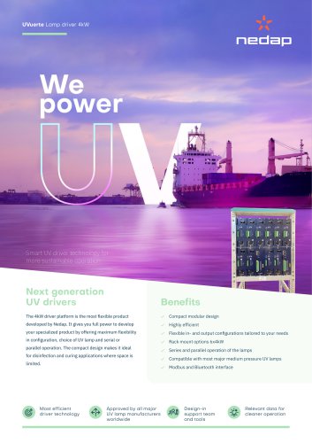 UVuerte Lamp driver 4kW