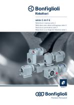 Helical and bevel-helical gear units C-A-F-S Series