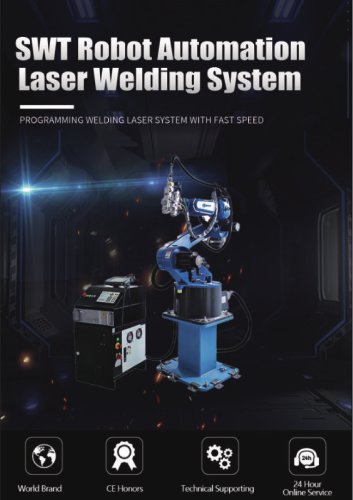 Robot laser welding machines RW-3000