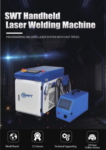 Water cooled handheld laser welders HWD-1500W