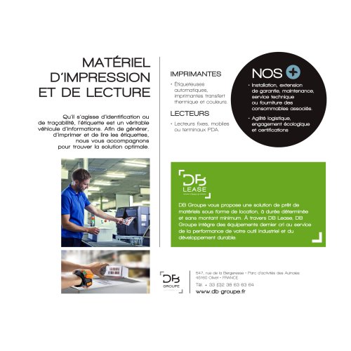 DB Tech - Étiquetage / Traçabilité / Industrielle