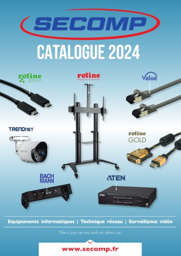 CATALOGUE Equipements informatique | Technique réseau | Surveillance vidéo  Édition 2024