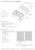 Bâtiments et hangars métalliques simple pente en kit gamme ALLIAGE - 2