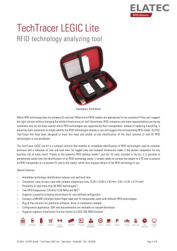 TechTracer LEGIC Lite