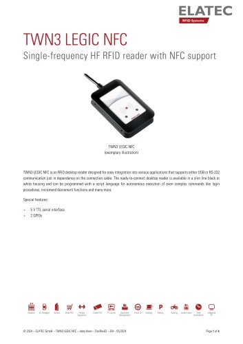 TWN3 LEGIC NFC