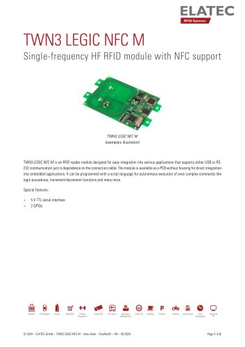 TWN3 LEGIC NFC M