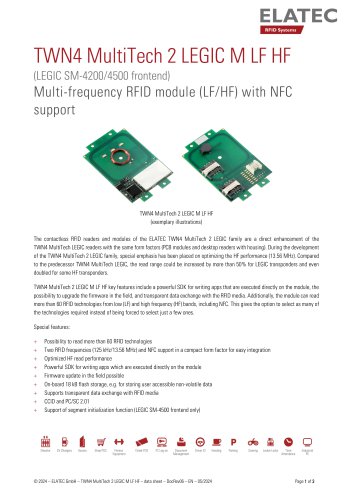 TWN4 MultiTech 2 LEGIC M LF HF