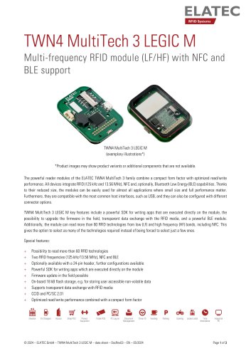 TWN4 MultiTech 3 LEGIC M