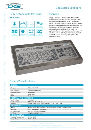 128 Series Keyboard