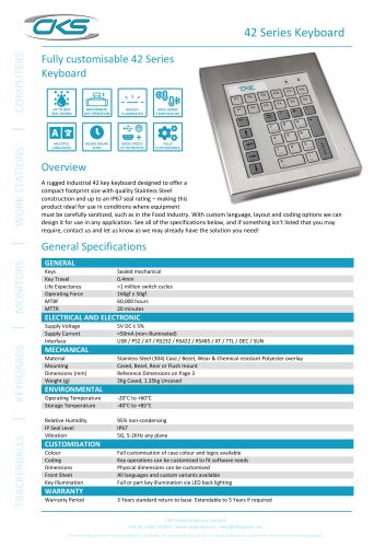 42 Series Keyboard