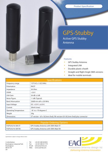 GPS-Stubby