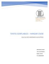 TENTES GONFLABLES – HANGAR 15X30 - 1