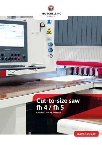 Cut-to-size saw fh 4 / fh 5