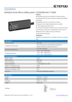 GS2040FH-3S2P-Standard smart li-ion battery pack