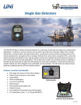 mP100 portable single gas detector