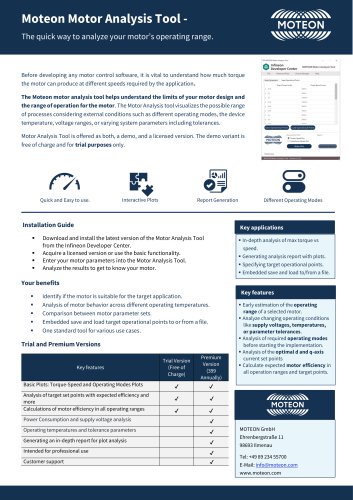 Moteon Motor Analysis Tool