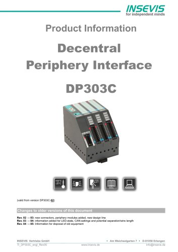 Decentral Periphery Interface DP303C