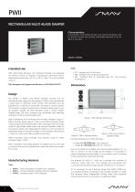 PWII Multi-blade dampers