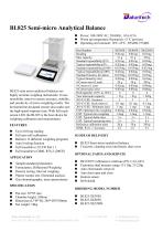 BL825 Semi-micro Analytical Balance