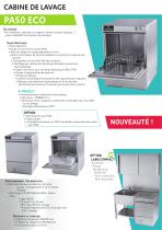 CABINE DE LAVAGE PA50 ECO