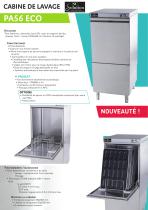 CABINE DE LAVAGE PA56 ECO