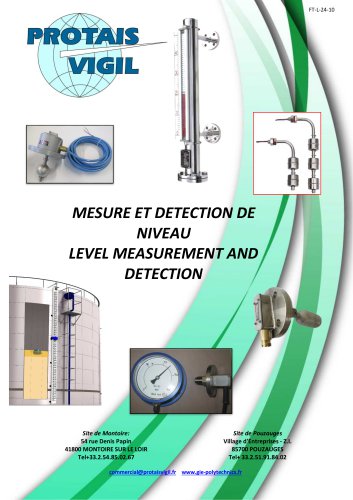 FT-L-24-10 MESURE ET DETECTION DE NIVEAU