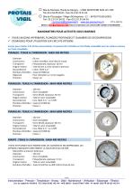 INSTRUMENTATION DE MESURE DE PRESSION - 11