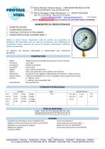 INSTRUMENTATION DE MESURE DE PRESSION - 5