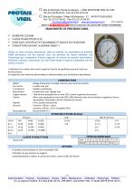 INSTRUMENTATION DE MESURE DE PRESSION - 7