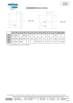 MANOMETRES M 25 / M 25 G - 3