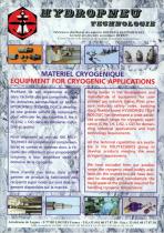 MATERIEL CRYOGENIQUE