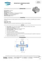 SEPARATEUR A DEMONTAGE RAPIDE S301