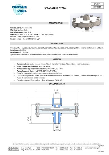 SEPARATEUR S772A