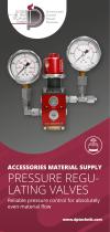 PRESSURE REGULATING VALVES