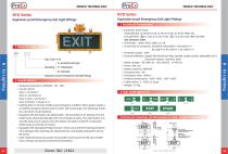 BYD Series explosion-proof Emergency Exit light fittings