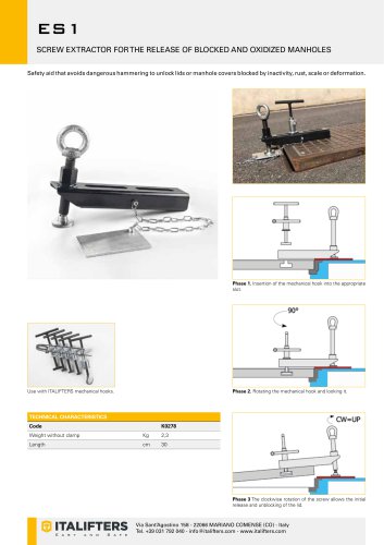 ES1 SCREW EXTRACTOR - English