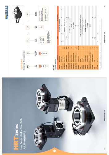 Rotary indexer HRT60RL-L1-SV2