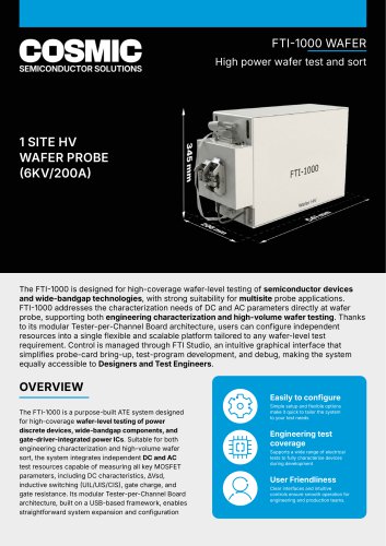 FTI‑1000 WAFER